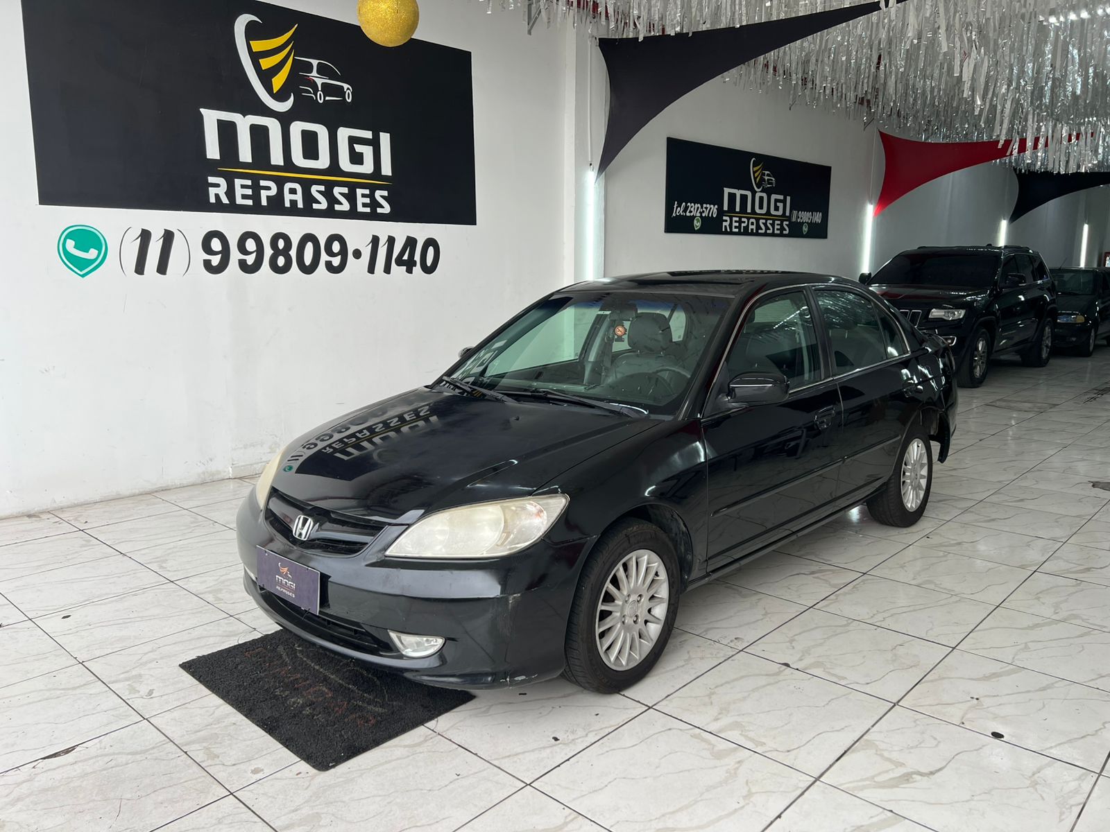 🚗 HONDA/CIVIC/1.7 EX 16V GASOLINA 4P AUTOMÁTICO - R$ 33.900